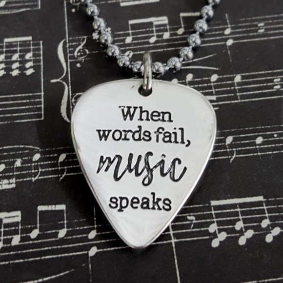 Jewelry - New Music Pic Necklace